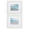 Homeroots 18" X 16" White Frame Cancun Magic, Set Of 2, 2PK 365228 - alternate 1