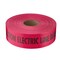 Empire Level CAUTION ELECTRIC LINE BURIED- Reinforced Non Detectable Red Utility Tape  3in X 1000ft 71-061 - alternate 1