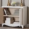 Bali & Pari Ximena Grasscloth Storage Cabinet 265-14544-ZORO - alternate 5
