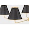 Hudson Valley Lighting Burghley Chandelier in Aged Brass/Distressed Bronze by Mark D. Sikes MDS2000-AGB/DB - alternate 3