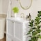 Flash Furniture Haven 36in. Vanity w/Sink, Storage Cabinet w/Gold Hardware, Bottom Drawer, Marble Countertop, Wht FS-BN-4-36-KD-WH-HDGLD-GG - alternate 4