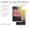 Signmission Discount Tires, Vinyl Decals Only 24 Inch x 36 Inch, Vinyl Decal, 2PK DSB-2436-2PACK-Discount Tires - alternate 2