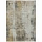 Homeroots 10' X 14' Pewter And Ivory Abstract Washable Indoor Outdoor Area Rug 616189 - alternate 3
