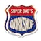 Signmission Super Dad's Workshop, 18 inch X 18 inch, Plastic Sign, 2PK SHI-P-2PACK-18-489-SUPER DAD - alternate 1