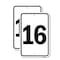 Signmission Sign with Number '16, 18'' X 24'' 2 Signs, Heavy Gauge Aluminum, 2PK A-1824-2PACK-22906 - alternate 1