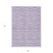 Homeroots 5' X 8' Plum And Purple Striped Washable Indoor Outdoor Area Rug 587951 - alternate 5