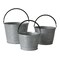 Cheungs FP-3999-3 Set of 3 Metal Tapered Bucket with Handle FP-3999-3 - alternate 1