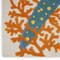 Homeroots 7' X 10' Blue Yellow And Orange Starfish Indoor Outdoor Area Rug 546830 - alternate 2