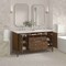 James Martin Vanities Vanity, without top, Mid-Century Walnut, 59.88 in W x 23.5 in D,  485-V60D-M-WLT - alternate 3