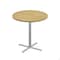 Correll Round Cafe Table, 48 in W, 48 in L, 42 in H, Particleboard Top, Fusion Maple SXB48R-16-98-16 - alternate 1