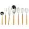 Mepra Fantasia Serving Set - 7 Pieces - Mustard 10O72207 - alternate 1