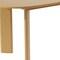 Homeroots 66" Natural Solid Wood Oval Dining Table 712852 - alternate 5