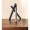 Homeroots 10" Black Metal Abstract Tabletop Sculpture 392521 - alternate 4