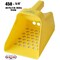 Wilcox Plastic Sifting Scoop - 3 Qt. with 5/8" Punched Holes 450-5/8 - alternate 1