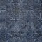 Homeroots 3' X 5' Navy Blue And Charcoal Damask Washable Indoor Outdoor Area Rug 603323 - alternate 3