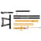 Performance Tool 1 Ton Shop Crane, Foldable, 2000 lb Capacity, Swivel Casters W41049 - alternate 5