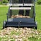 Vevor Push Lawn Sweeper 30 in Leaf and Grass Collector 12 cu. ft. Hopper Bag, 2PK S19-003A - alternate 3