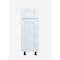 Cambridge Everest 12 in. W x 24 in. D x 34.5 in. H Ready to Assemble Shaker Base Kitchen Cabinet in White SA-B12-SW-KIT - alternate 1