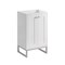 James Martin Vanities Chianti 20 in. Single Vanity, Glossy White, Brushed Nickel, w/ White Glossy Composite Stone Top 533V20GWBNKWG - alternate 3