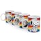 Gibson Peanuts 70th Anniversary 15oz 4 Piece Stoneware Mug Set in Rainbow 129408.01 - alternate 5