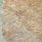 Homeroots 8' Teal Blue And Copper Round Abstract Washable Indoor Outdoor Area Rug 615718 - alternate 2