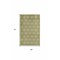 Homeroots 4' X 6' Green And Ivory Geometric Indoor Outdoor Area Rug 572558 - alternate 6