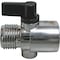 Prosource Exclusively Orgill Adapter Control, ABS, Silver, Chrome, For Control Water Flow or Turn Off Water PMB-020 - alternate 1