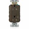 Leviton SmartlockPro GFCI MC 20A TR/PI Brn G5362-2T0 - alternate 1