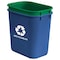 Acrimet Wastebasket Bin for Recycling, 6.75 Gallon/ 27 Quart/ 24 Liter (Plastic), 4PK 578.5 - alternate 4