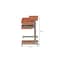 Homeroots 38" Oak Wood and Stainless Steel Computer Desk 723735 - alternate 4