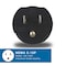 Conntek EMA 5-15P to L5-15R Adapter5-15P to L5-15R Adapter 30111-BK - alternate 3
