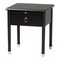 Baxton Studio Tamra Four-Poster Platform Bedroom Set, King, Black 264-14390-14389-14388-14387-ZORO - alternate 2