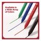 Tru Red Permanent Marker, Pen-Style, Fine Bullet Tip, Assorted Colors, 5PK TR54527 - alternate 3