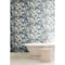 York Wallcoverings Antique Floral in Wedgewood Blue and Grey Wallpaper KC1845 - alternate 3