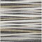 Homeroots 5' X 8' Gray Ivory And Beige Striped Washable Indoor Outdoor Area Rug 597326 - alternate 4