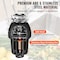Vevor Garbage Disposal 1.25HP Continuous Food Waste Disposer 3360RPM 3-Bolt Mount JWM-931 - alternate 3