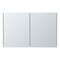 Homeroots 32" White Wood Floating Bathroom Vanity 571357 - alternate 1
