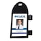 Sicurix Pen Loop ID Neck Pouch Badge Holder, Vertical, Black, 3PK 55710 - alternate 4