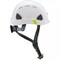 Fibre-Metal By Honeywell Type II Vented, Industrial Climbing Helmet w/HDPE Shell, 8-Point Textile Suspension, Wheel Ratchet Adj CSH11001 - alternate 3