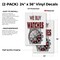 Signmission We Buy Watches, Vinyl Decals Only 24 Inch x 36 Inch, Vinyl Decal, 2PK DSB-2436-2PACK-We Buy Watches - alternate 2