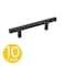Sapphire T-Bar Style 3 in. (76 mm) CTC Modern Matte Black Cabinet Hardware Handle/Pull, 10PK SP-HW3-MB-M-10 - alternate 1