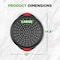 Nutrichef 13-Inch Nonstick Pizza Tray NCBPIZ1 - alternate 3