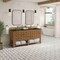 James Martin Vanities Malibu 72" Double Vanity, Amber Birch, w/ 3 CM Phantome Eclos Top 505-V72-AMB-3PHT - alternate 4