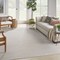 Homeroots 12' X 15' Beige and Ivory Indoor Outdoor Area Rug 522301 - alternate 1