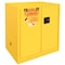 Securall Flammable Storage Cabinet, 30 Gallon, 1 Shelves, 36 in W x 35 in H x 24 in D, Yellow A131 - alternate 2