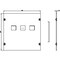 Siemens ALPHA 630 Universal Circuit breaker kit 3x 3VA10-11/100A/160A 3+4-pole 8GK6736-6KK23 - alternate 3