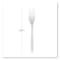 Boardwalk Heavyweight Wrapped Polypropylene Cutlery, Fork, Plastic, White, 1000PK BWKFORKHWPPWIW - alternate 3