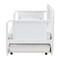 Baxton Studio Lucera Bobbin Daybed with Trundle, Twin, White 263-14373-14375-ZORO - alternate 3