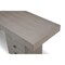 Homeroots 71" Gray Wood and Stainless Steel Computer Desk With Five Drawers 722400 - alternate 4