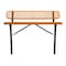 Leisure Craft Bench/Back, Ingroud Mount, 6ft., Orange B6WBIG-ORANGE - alternate 1